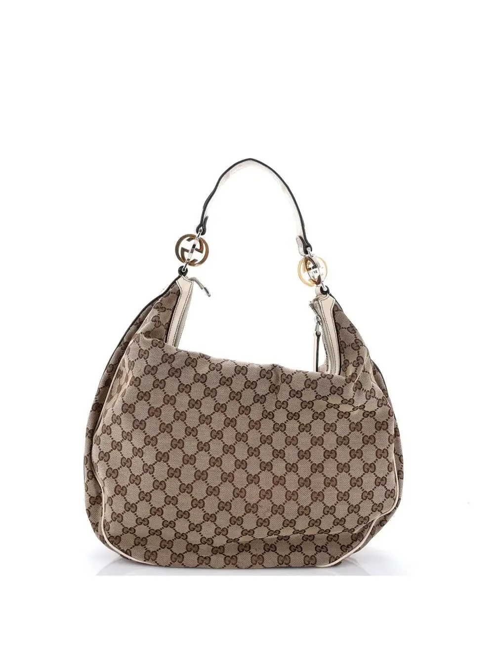 Gucci Twins Hobo Gg Canvas Medium #298475G10B